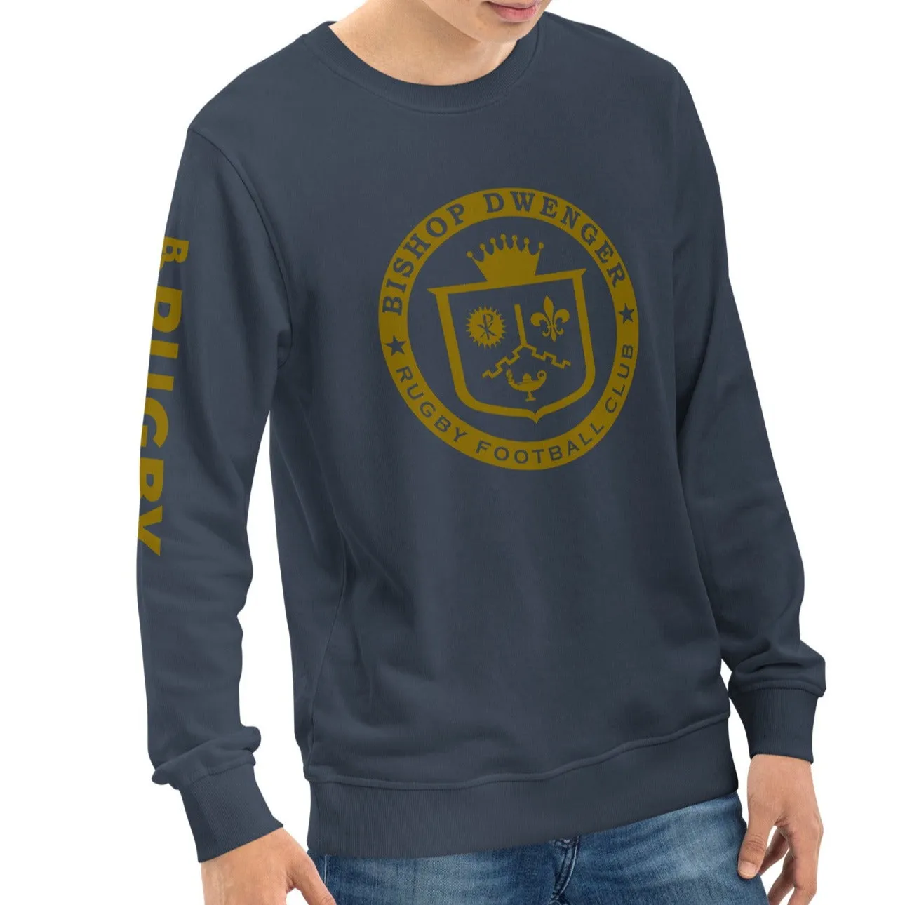 Bishop Dwenger RFC Retro Crewneck