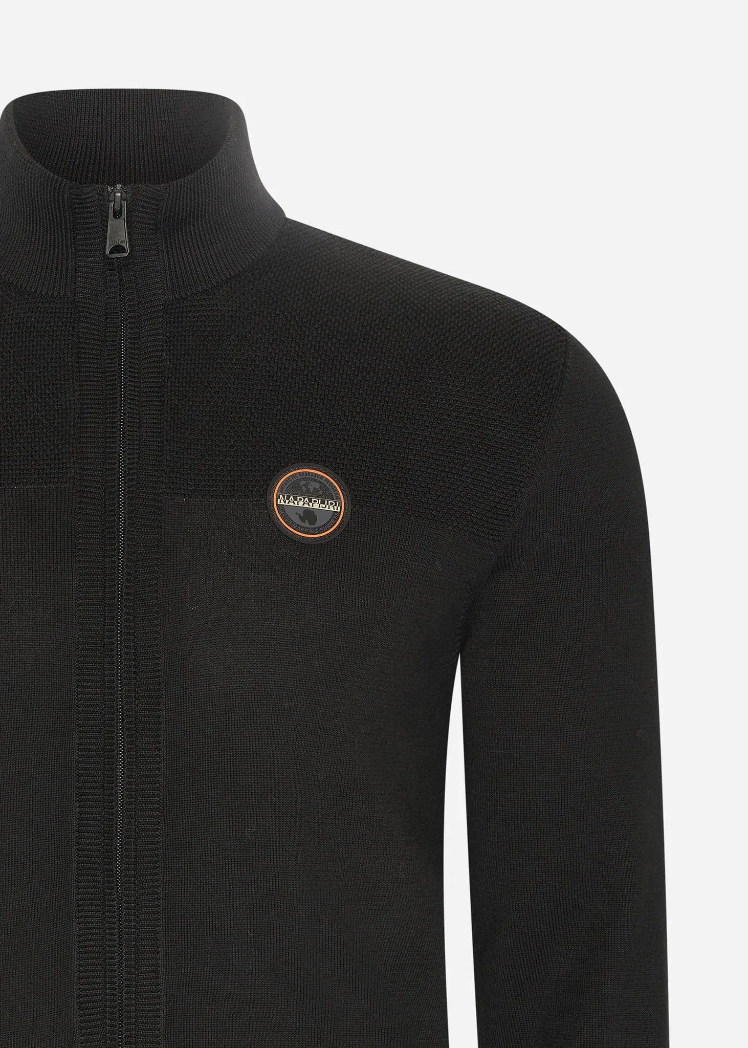 Derri full zip vest - black