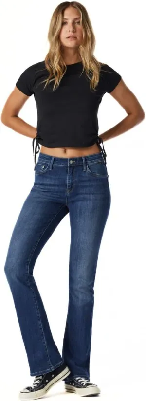 Mavi Women's Molly Mid-Rise Bootcut Jeans