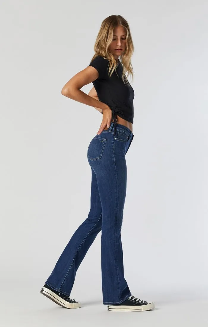 Mavi Women's Molly Mid-Rise Bootcut Jeans