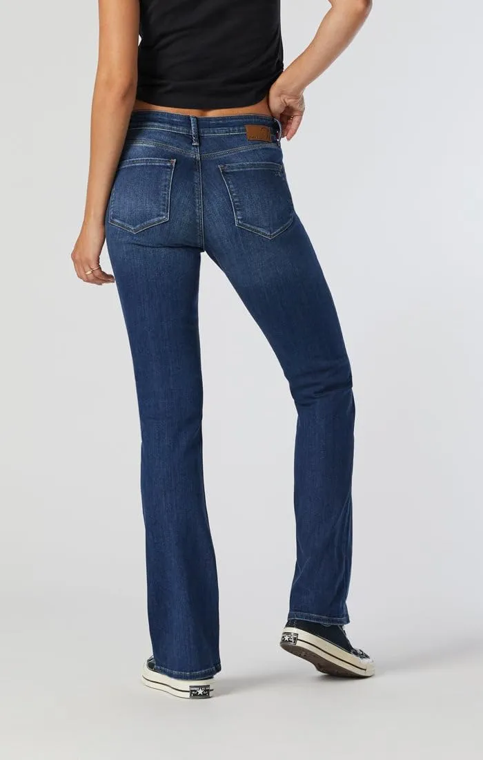Mavi Women's Molly Mid-Rise Bootcut Jeans
