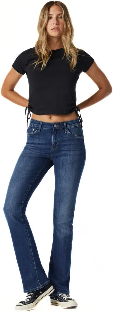 Mavi Women's Molly Mid-Rise Bootcut Jeans