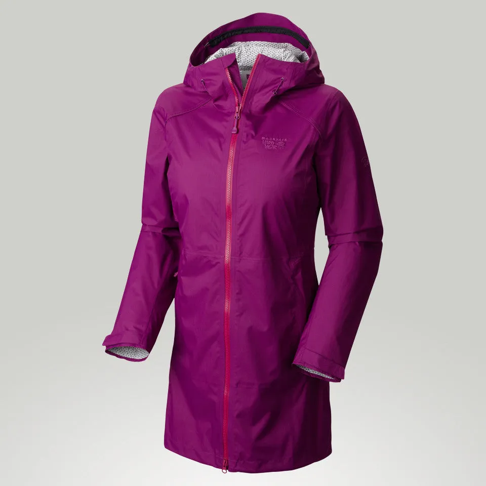 Mountain Hardwear Women's Plasmic Trench Jacket Plum