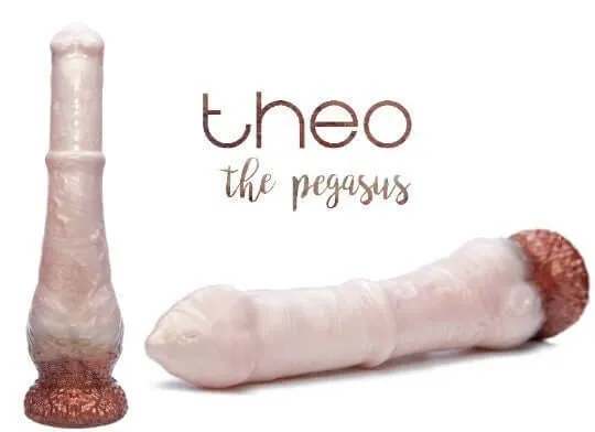 Enchanting Theo the Pegasus Fantasy Dildo - Magical Pleasure Toy for Imaginative Experiences